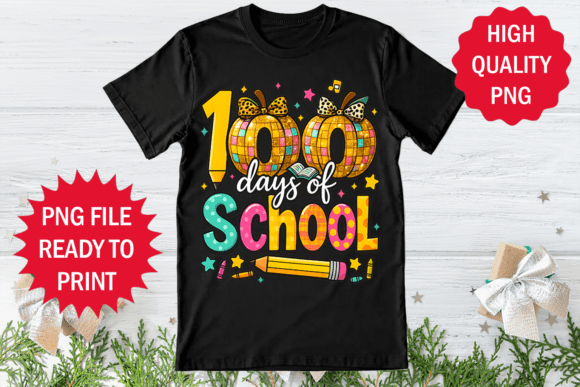 100 Days Graphics: Freebies for School Branding