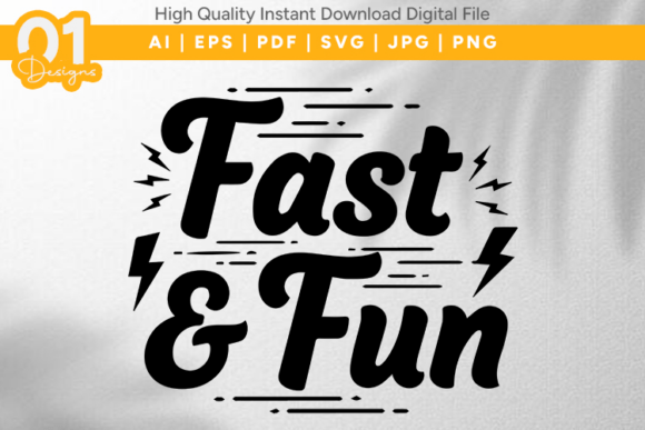 Fast Fun Kids Sports SVG: Graphics for T-Shirt Designs