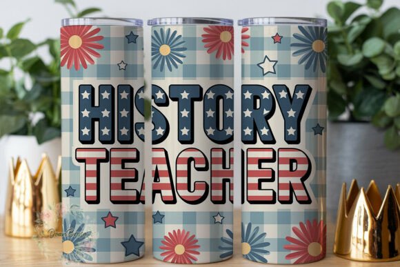 Reviewing the History Teacher Patriotic Wrap Design
