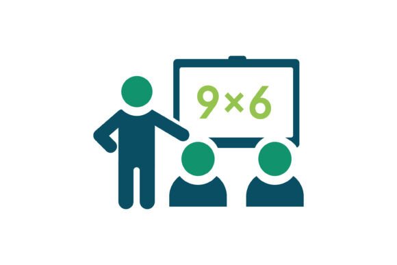 Teacher Icon Flat Vector: Graphics & Illustrations