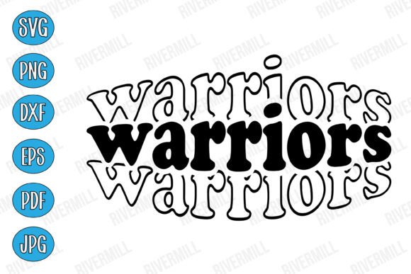 Warriors SVG PNG EPS DXF PDF JPG Graphics and Illustrations
